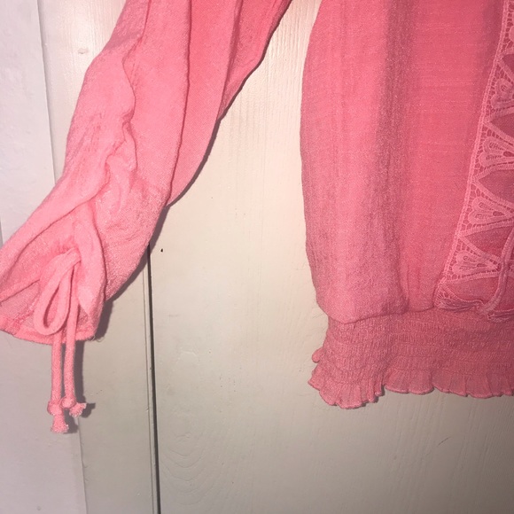 Girls Pink Long sleeve Top - Picture 4 of 4